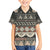 Vintage Bula Fiji Masi Family Matching Short Sleeve Bodycon Dress and Hawaiian Shirt Fijian Tapa Cloth - Polynesian Pride
