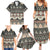 Vintage Bula Fiji Masi Family Matching Summer Maxi Dress and Hawaiian Shirt Fijian Tapa Cloth - Polynesian Pride
