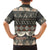 Vintage Bula Fiji Masi Family Matching Tank Maxi Dress and Hawaiian Shirt Fijian Tapa Cloth - Polynesian Pride