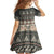Vintage Bula Fiji Masi Family Matching Tank Maxi Dress and Hawaiian Shirt Fijian Tapa Cloth - Polynesian Pride