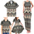 Vintage Bula Fiji Masi Family Matching Tank Maxi Dress and Hawaiian Shirt Fijian Tapa Cloth - Polynesian Pride