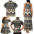 Vintage Bula Fiji Masi Family Matching Tank Maxi Dress and Hawaiian Shirt Fijian Tapa Cloth - Polynesian Pride