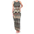 Vintage Bula Fiji Masi Family Matching Tank Maxi Dress and Hawaiian Shirt Fijian Tapa Cloth - Polynesian Pride