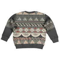 Vintage Bula Fiji Masi Kid Ugly Christmas Sweater Fijian Tapa Cloth LT14 - Polynesian Pride