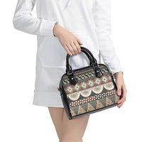 Vintage Bula Fiji Masi Shoulder Handbag Fijian Tapa Cloth - Polynesian Pride