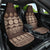 Bula Fiji Iri ni Meke Car Seat Cover Kuvui Fijian Masi - Polynesian Pride