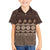 Bula Fiji Iri ni Meke Family Matching Long Sleeve Bodycon Dress and Hawaiian Shirt Kuvui Fijian Masi - Polynesian Pride