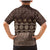 Bula Fiji Iri ni Meke Family Matching Mermaid Dress and Hawaiian Shirt Kuvui Fijian Masi - Polynesian Pride