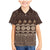Bula Fiji Iri ni Meke Family Matching Mermaid Dress and Hawaiian Shirt Kuvui Fijian Masi - Polynesian Pride