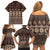 Bula Fiji Iri ni Meke Family Matching Off Shoulder Short Dress and Hawaiian Shirt Kuvui Fijian Masi - Polynesian Pride