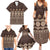 Bula Fiji Iri ni Meke Family Matching Summer Maxi Dress and Hawaiian Shirt Kuvui Fijian Masi - Polynesian Pride