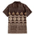 Bula Fiji Iri ni Meke Family Matching Tank Maxi Dress and Hawaiian Shirt Kuvui Fijian Masi - Polynesian Pride