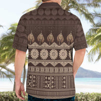 Bula Fiji Iri ni Meke Hawaiian Shirt Kuvui Fijian Masi - Polynesian Pride