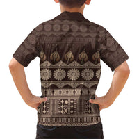 Bula Fiji Iri ni Meke Hawaiian Shirt Kuvui Fijian Masi - Polynesian Pride