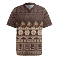 Bula Fiji Iri ni Meke Rugby Jersey Kuvui Fijian Masi - Polynesian Pride