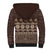 Bula Fiji Iri ni Meke Sherpa Hoodie Kuvui Fijian Masi - Polynesian Pride