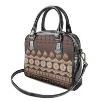 Bula Fiji Iri ni Meke Shoulder Handbag Kuvui Fijian Masi - Polynesian Pride