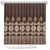 Bula Fiji Iri ni Meke Shower Curtain Kuvui Fijian Masi - Polynesian Pride
