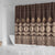 Bula Fiji Iri ni Meke Shower Curtain Kuvui Fijian Masi - Polynesian Pride