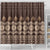Bula Fiji Iri ni Meke Shower Curtain Kuvui Fijian Masi - Polynesian Pride