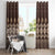 Bula Fiji Iri ni Meke Window Curtain Kuvui Fijian Masi - Polynesian Pride