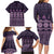 Bula Fiji Iri ni Meke Family Matching Long Sleeve Bodycon Dress and Hawaiian Shirt Lokaloka Fijian Masi - Polynesian Pride