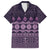 Bula Fiji Iri ni Meke Family Matching Off The Shoulder Long Sleeve Dress and Hawaiian Shirt Lokaloka Fijian Masi - Polynesian Pride