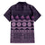 Bula Fiji Iri ni Meke Family Matching Off The Shoulder Long Sleeve Dress and Hawaiian Shirt Lokaloka Fijian Masi - Polynesian Pride