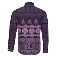 Bula Fiji Iri ni Meke Family Matching Short Sleeve Bodycon Dress and Hawaiian Shirt Lokaloka Fijian Masi - Polynesian Pride