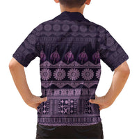 Bula Fiji Iri ni Meke Hawaiian Shirt Lokaloka Fijian Masi LT14 - Polynesian Pride