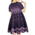 Bula Fiji Iri ni Meke Kid Short Sleeve Dress Lokaloka Fijian Masi - Polynesian Pride