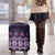 Bula Fiji Iri ni Meke Luggage Cover Lokaloka Fijian Masi - Polynesian Pride