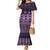 Bula Fiji Iri ni Meke Mermaid Dress Lokaloka Fijian Masi - Polynesian Pride
