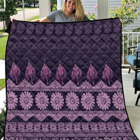 Bula Fiji Iri ni Meke Quilt Lokaloka Fijian Masi - Polynesian Pride