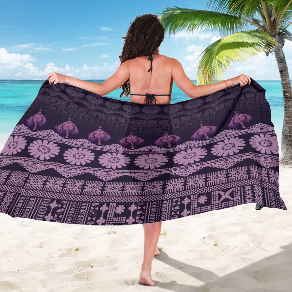 Bula Fiji Iri ni Meke Sarong Lokaloka Fijian Masi - Polynesian Pride
