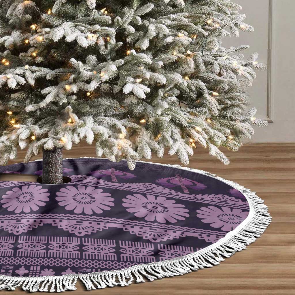 Bula Fiji Iri ni Meke Tree Skirt Lokaloka Fijian Masi - Polynesian Pride