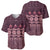 Bula Fiji Iri ni Meke Baseball Jersey Piqi Fijian Masi - Polynesian Pride