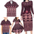 Bula Fiji Iri ni Meke Family Matching Long Sleeve Bodycon Dress and Hawaiian Shirt Piqi Fijian Masi - Polynesian Pride