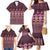 Bula Fiji Iri ni Meke Family Matching Mermaid Dress and Hawaiian Shirt Piqi Fijian Masi - Polynesian Pride