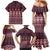 Bula Fiji Iri ni Meke Family Matching Mermaid Dress and Hawaiian Shirt Piqi Fijian Masi - Polynesian Pride