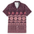 Bula Fiji Iri ni Meke Family Matching Mermaid Dress and Hawaiian Shirt Piqi Fijian Masi - Polynesian Pride