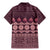 Bula Fiji Iri ni Meke Family Matching Mermaid Dress and Hawaiian Shirt Piqi Fijian Masi - Polynesian Pride
