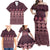Bula Fiji Iri ni Meke Family Matching Off Shoulder Maxi Dress and Hawaiian Shirt Piqi Fijian Masi - Polynesian Pride