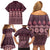 Bula Fiji Iri ni Meke Family Matching Off Shoulder Short Dress and Hawaiian Shirt Piqi Fijian Masi - Polynesian Pride