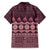 Bula Fiji Iri ni Meke Family Matching Off Shoulder Short Dress and Hawaiian Shirt Piqi Fijian Masi - Polynesian Pride