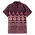 Bula Fiji Iri ni Meke Family Matching Short Sleeve Bodycon Dress and Hawaiian Shirt Piqi Fijian Masi - Polynesian Pride