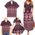 Bula Fiji Iri ni Meke Family Matching Summer Maxi Dress and Hawaiian Shirt Piqi Fijian Masi - Polynesian Pride