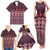Bula Fiji Iri ni Meke Family Matching Tank Maxi Dress and Hawaiian Shirt Piqi Fijian Masi - Polynesian Pride