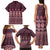 Bula Fiji Iri ni Meke Family Matching Tank Maxi Dress and Hawaiian Shirt Piqi Fijian Masi - Polynesian Pride