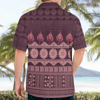 Bula Fiji Iri ni Meke Hawaiian Shirt Piqi Fijian Masi - Polynesian Pride